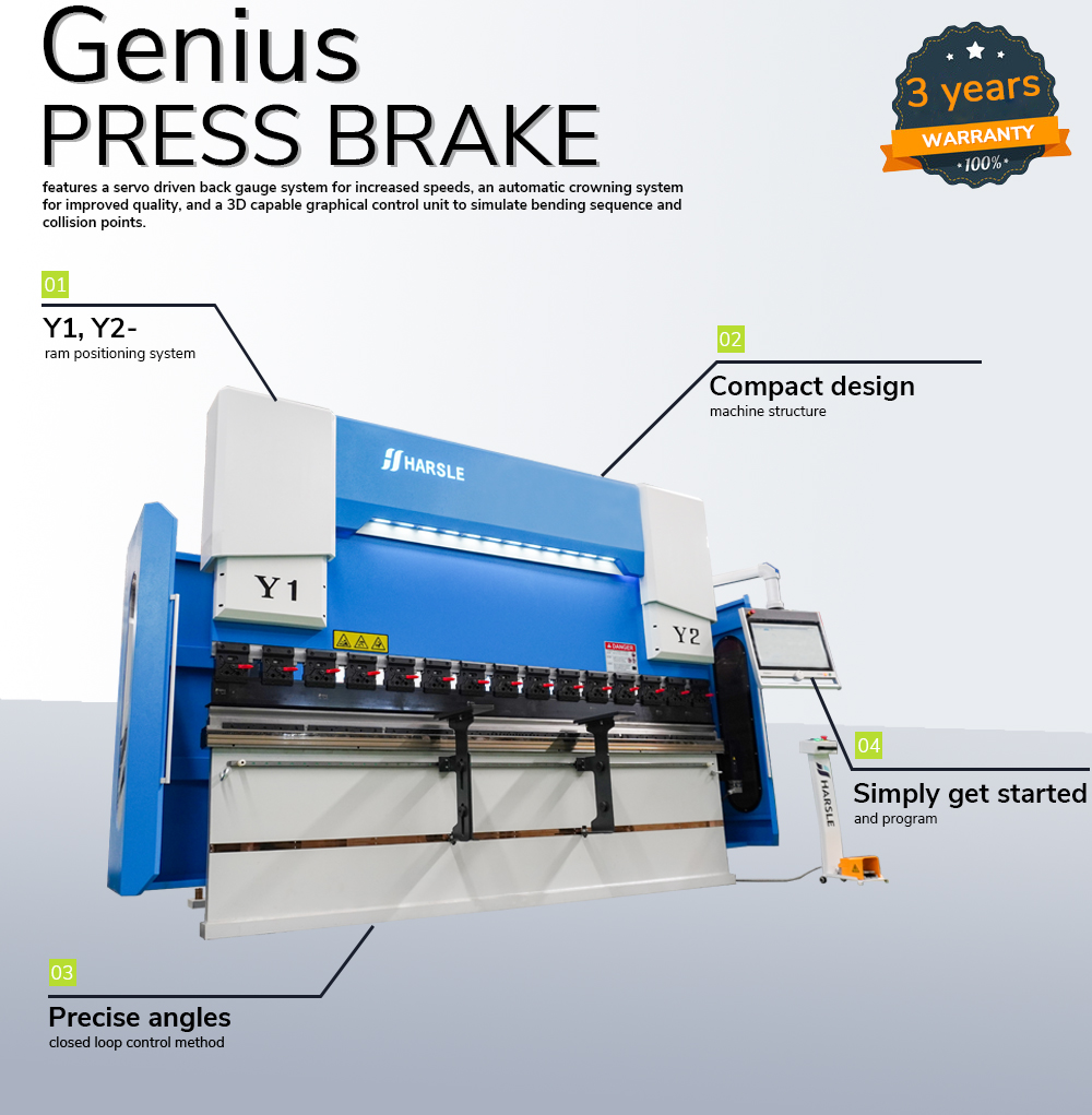 Genialna prasa krawędziowa CNC