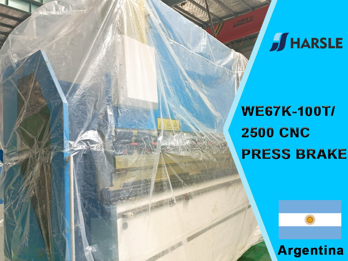 Argentina-WE67K-100T/2500 CNC Press Hamule z systemem DA66T 8+1