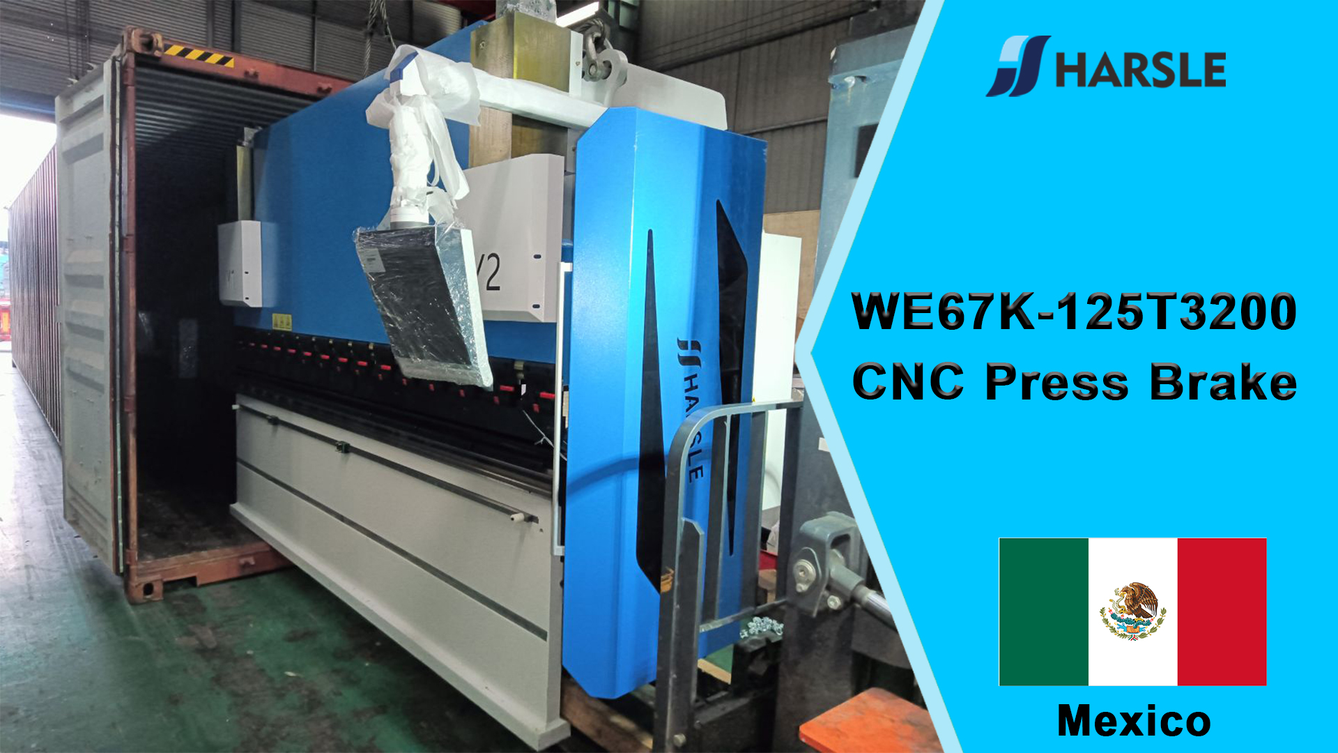 Prasa krawędziowa CNC Meksyk-WE67K-125T3200