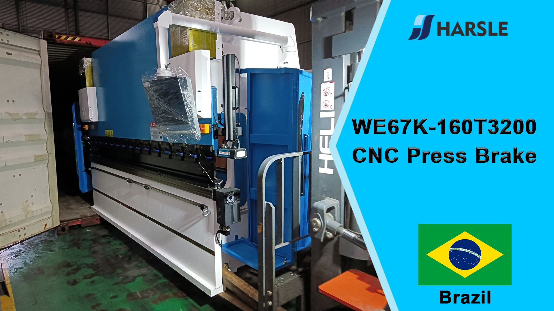 Prasa krawędziowa CNC Brazil-WE67K-160T3200