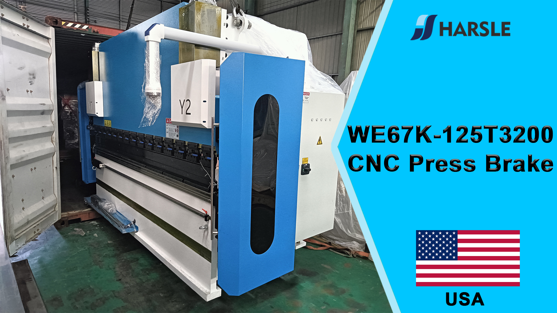 Prasa krawędziowa CNC USA-WE67K-125T3200