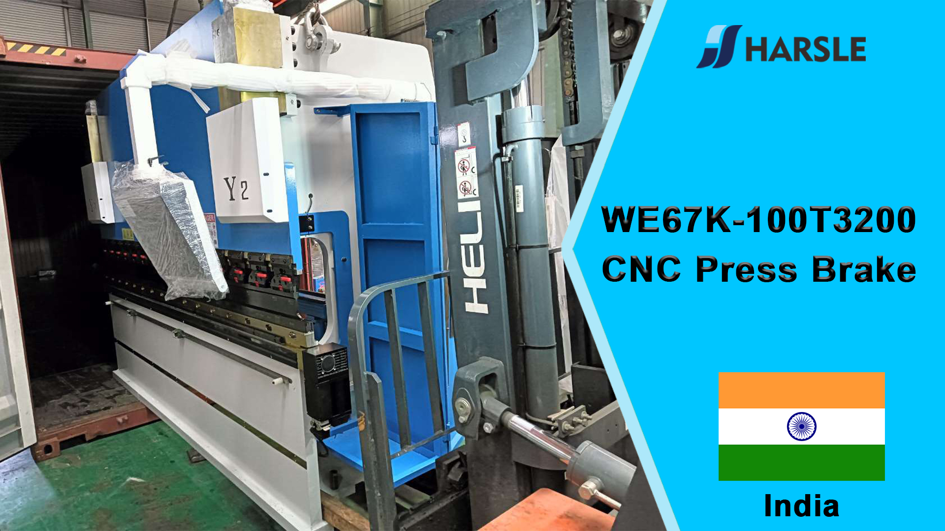 Giętarka CNC India-WE67K-100T3200