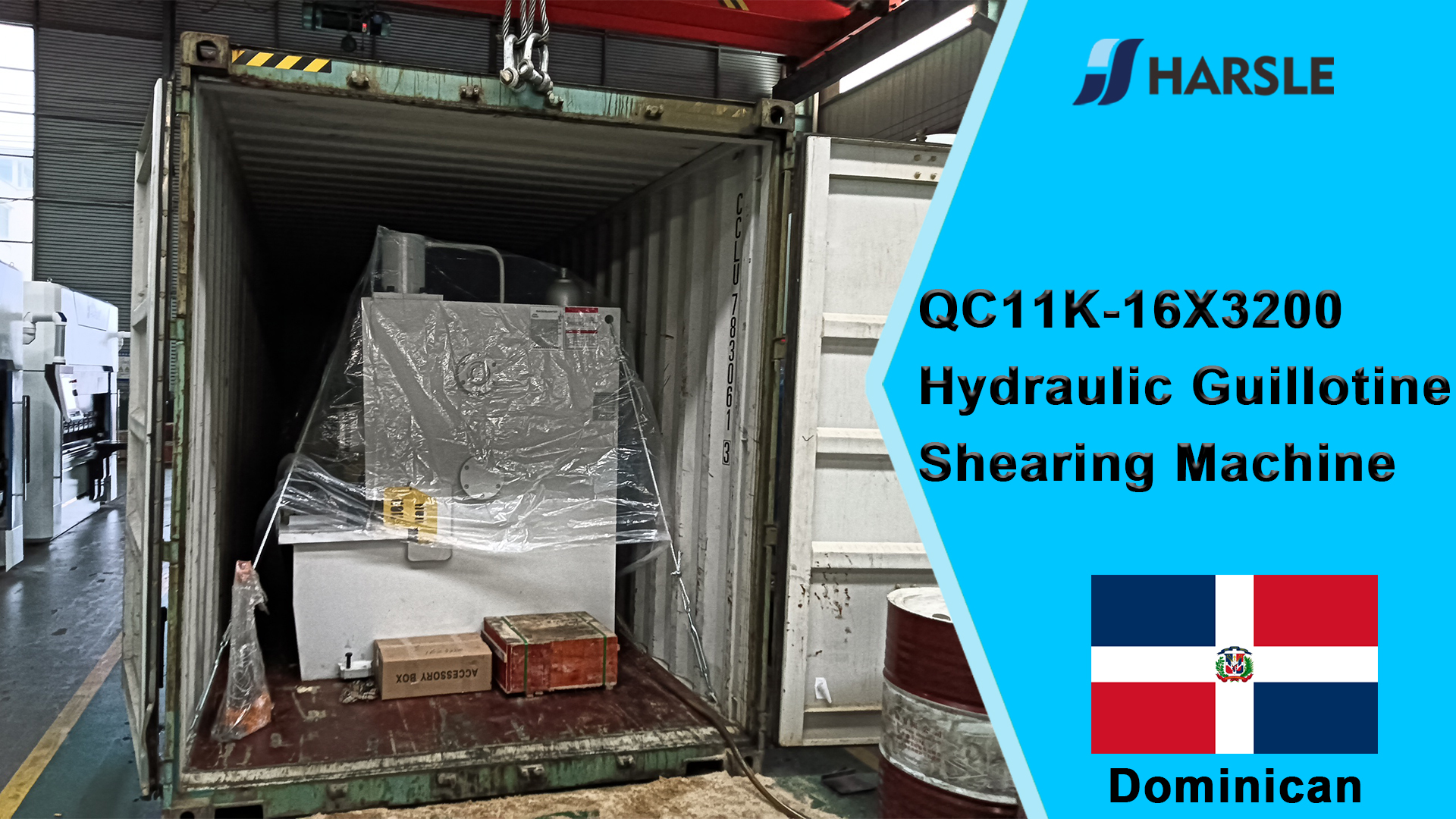 Dominican-QC11K-16X3200 Hydrauliczne nożyce gilotynowe