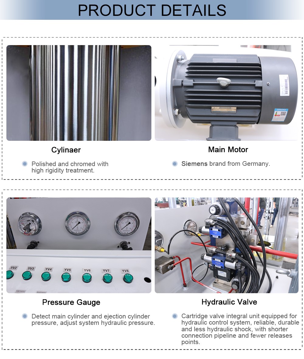 czterokolumna prasa hydrauliczna