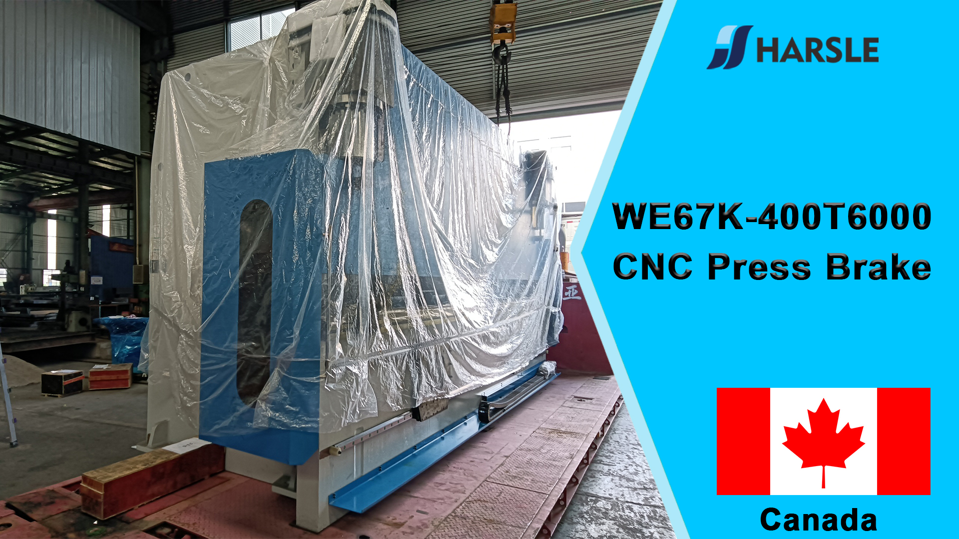 Prasa krawędziowa CNC Canada-WE67K-400T6000