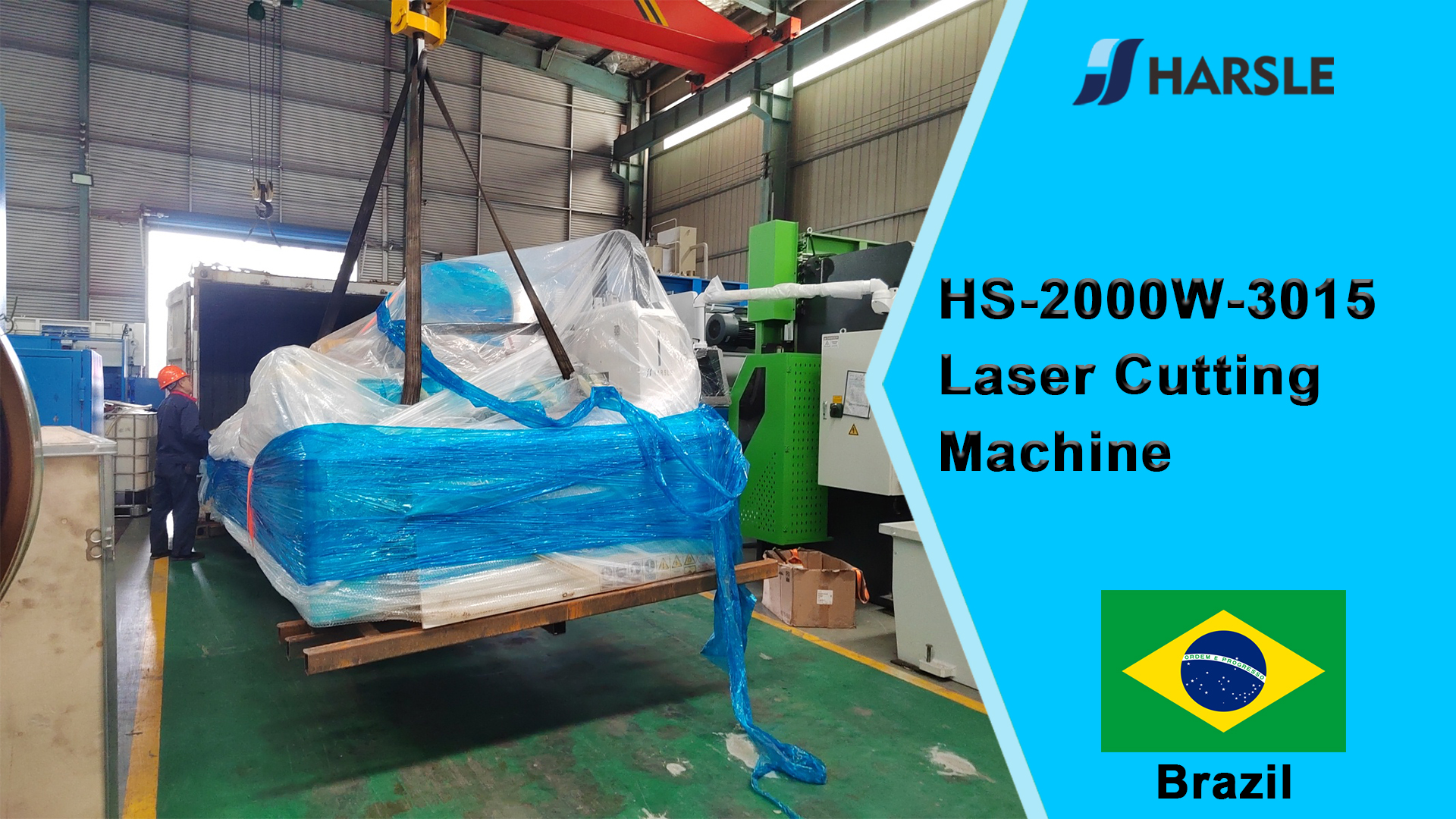 Maszyna do cięcia laserowego Brazil-HS-2000W-3015