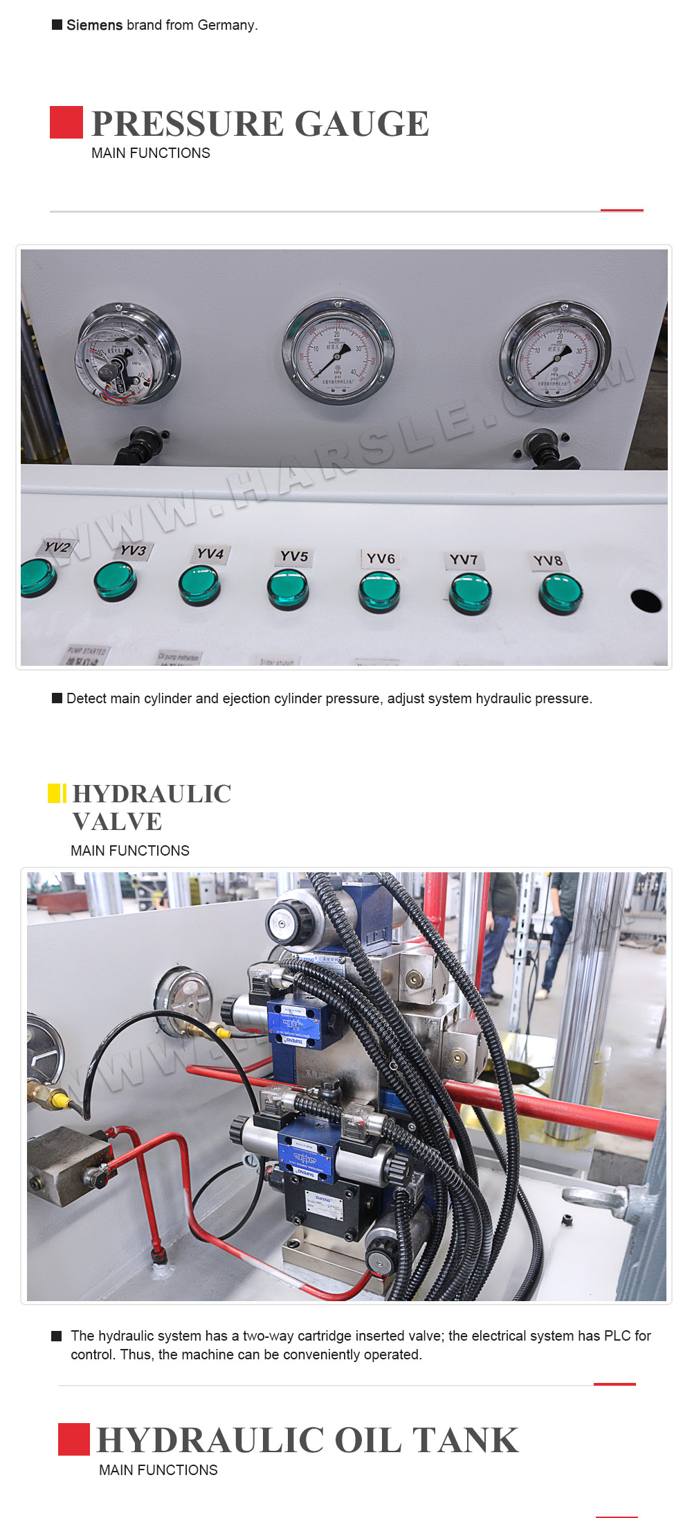 Mała elektryczna prasa hydrauliczna