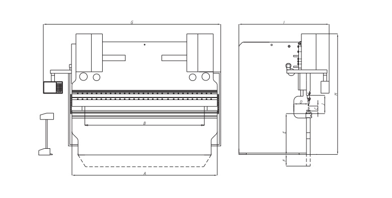 Prasa krawędziowa hydrauliczna CNC (2)