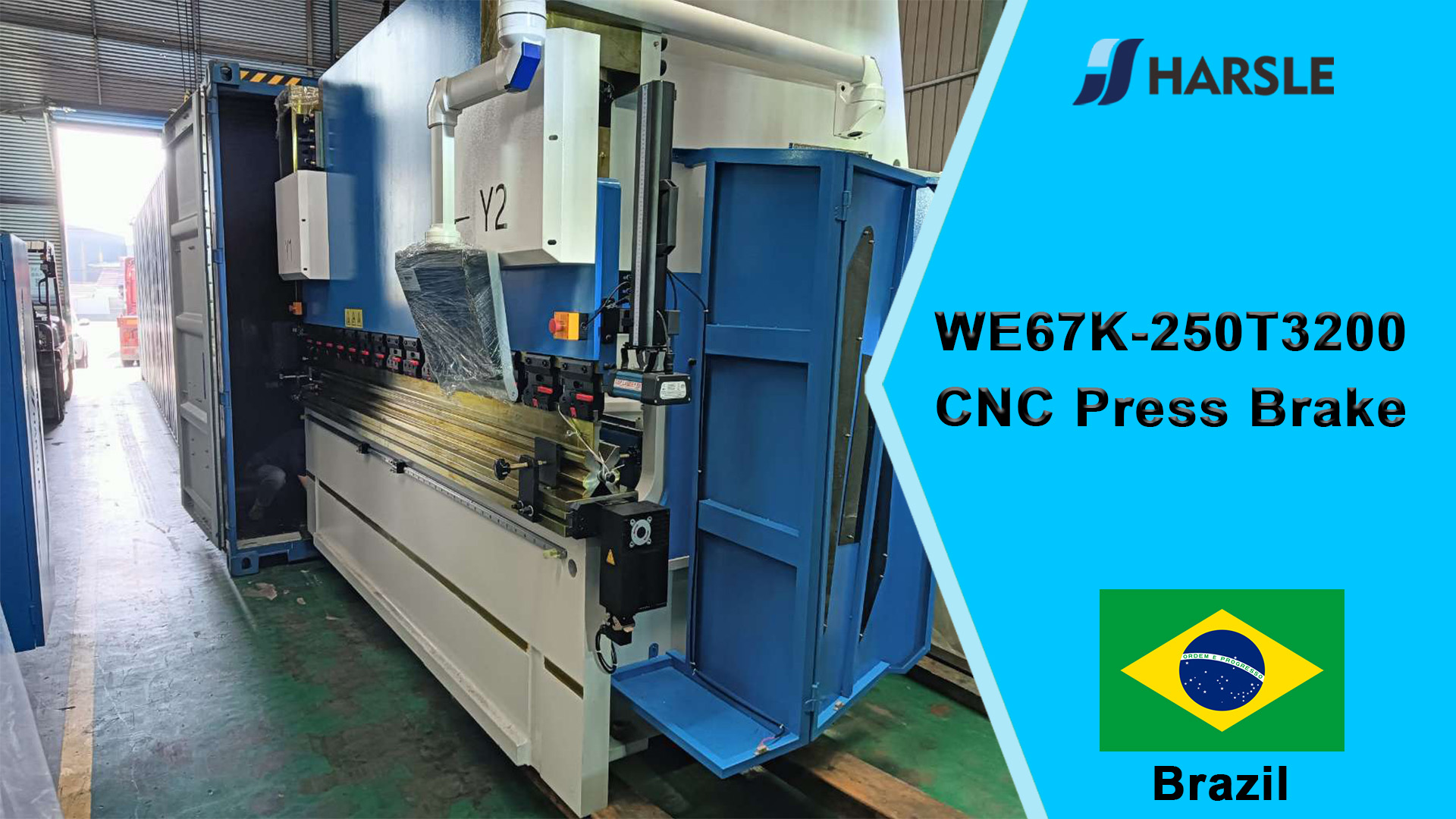 Brazylia-WE67K-250T3200 Prasa krawędziowa